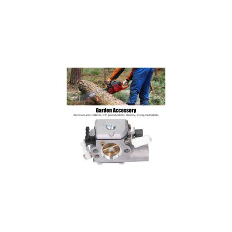 Kit carburateur, filtre à air, filtre à carburant, durite d'essence et bougie d'allumage compatibles avec Stihl MS251 et MS251C