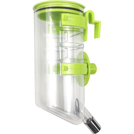 Sistema automatico di irrigazione posto per gli animali, un gatto e un cane con la palla, anti-slittamento, distributore di acqua verde (1/4)