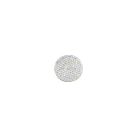 Catadioptre pour remorque autocollant blanc