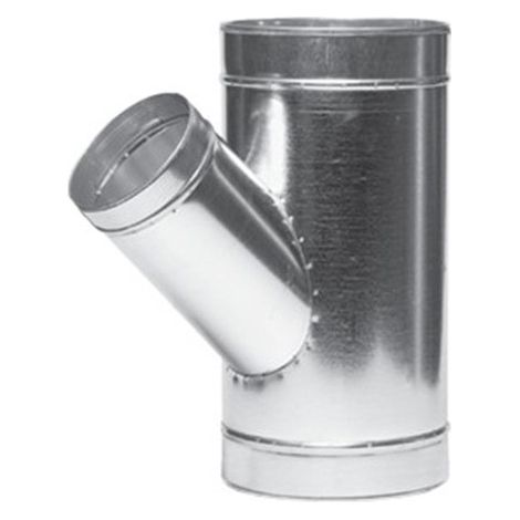 Raccord VMC angle métal 45° – Conduit ventilation 125mm – Acier pour dérivation air – Optimisé pour chambres de culture – Winflex Ventilation