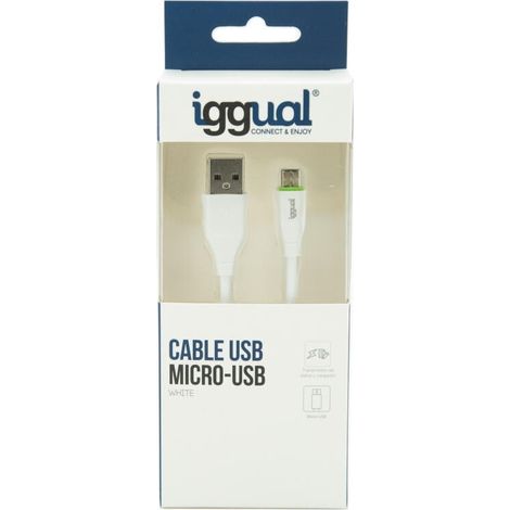 IGG316931 cable USB 1 m USB 2.0 USB A Micro-USB A Blanco