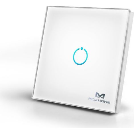 Panneau tactile 1 interrupteur Z-WAVE - MCOMH-S411 (1/3)