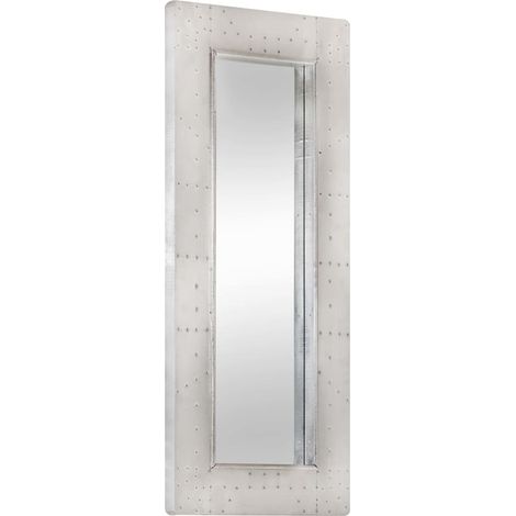 Miroir de style aviation-Miroir décoratif 110x50 cm Métal 152617 (1/5)