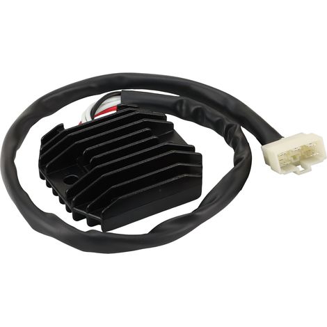 Compatible with Yamaha XVS650 / XVS650V motorcycle voltage regulator and rectifier, original factory code 5KP-81960-00-00, charge controller.