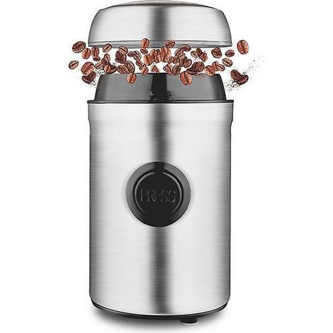 broyeur Caf Et Pices 200 W 75g, Moulin Caf, Noix, Pices Avec Rglage Du Degr De Mouture, Broyeur Lectrique Avec Lame En Inox Dune Contenance (1/5)