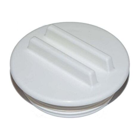 Bouchon mâle en ABS 2 pouces avec joint intégré – Raccord étanche pour tuyauterie PVC et plastique – Lot de 1 (1/3)