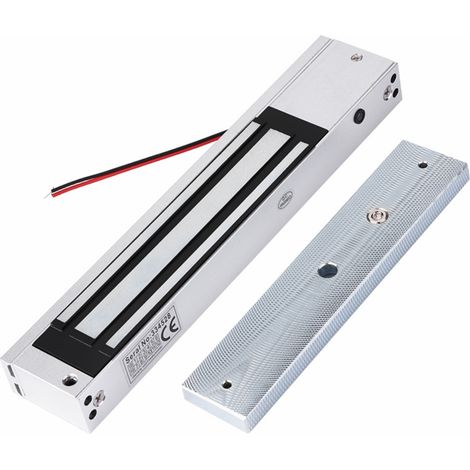 Serrure électromagnétique de porte, force de résistance de 280 kg, contrôle d'accès pour porte, armoire ou tiroir (1/5)