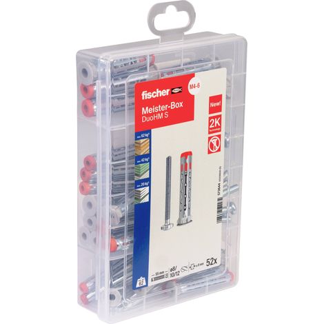 Fischer 573644 MeisterboX DuoHM TX Cheville pour corps creux 55 mm 52 pc(s) (1/5)