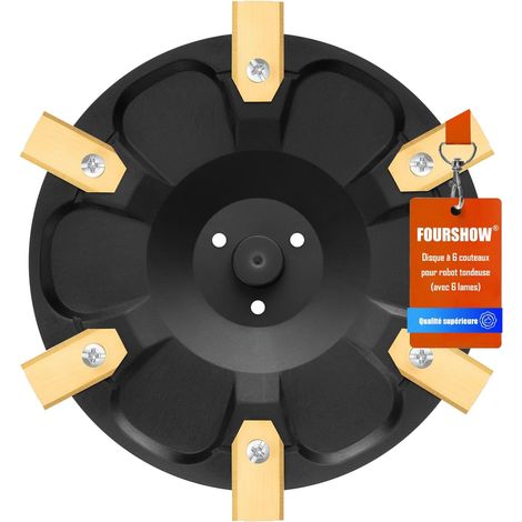 Lot de 36 Lames Compatibles avec TOUS Navimow Série i105e, i110e, H1500e, H3000e, X315e, X330e, Lames de Tondeuse Robot, Vis avec Vernis de Sécurité (1/5)