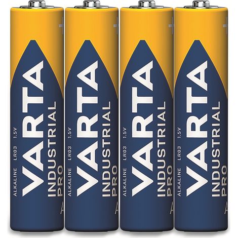 Varta Industrial, Batterie AAA 1.5V 1200mAh FOLIE=4St 4003211304 (1/2)