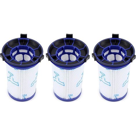 Lot de 3 Filtre de remplacement pour Rowenta Air Force 360 / X-Pert Essential 260 Aspirateur sans fil RH9037 RH9038 RH9039 RH9051 RH9057 RH9079 RH9081 RH9086 (Alternative au ZR009001)