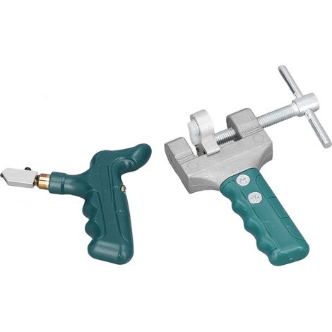 Coupe-verre et carrelage portatif, kit d'outils de coupe et de perçage pour céramique, quincaillerie manuelle industrielle. (1/5)