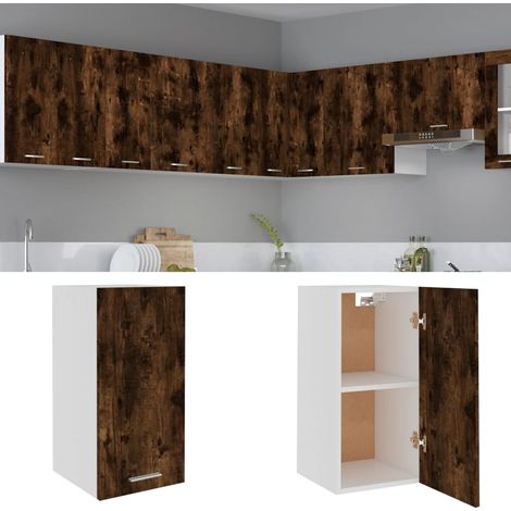 Hängeschrank Lyon Räuchereiche 29,5x31x60 cm Holzwerkstoff