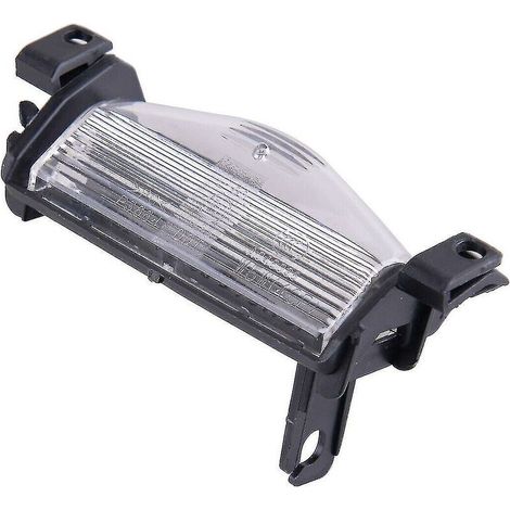 coque de lampe de plaque d'immatriculation de voiture. 2 pièces. pour Mazda 2 3 M2 M3 2011 – 2013 (1/4)