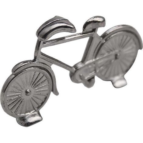 Lot de 6 pinces décoratives vintage rétro élégantes en alliage pour marque-places et sets de table, idéales pour les mariages.-Silver (1/3)