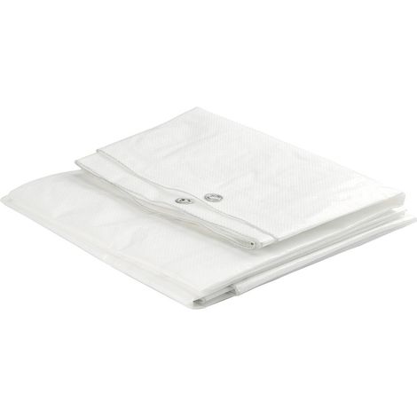 Bändchengewebeplane PE 160 g/qm, 2 x 3 m (1/2)
