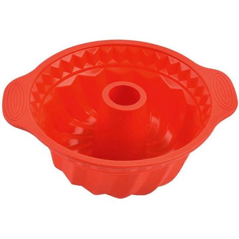 Moule en silicone pour pâtisserie, gâteaux, muffins et pain, rouge nordique. (1/5)