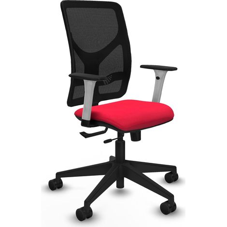 Chaise de bureau piqueras y crespo Motilla blanc soutien lombaire (1/2)