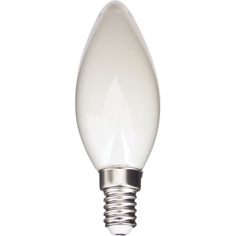 Xanlite - Ampoule à filament LED flamme, culot E14, 4W cons. (40W eq.), lumière blanche neutre - RFV470FOCW (1/10)