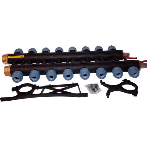 NOVELAN Soleverteiler,SVEK 8, aus GFK für 8 Solekreise - 15093701