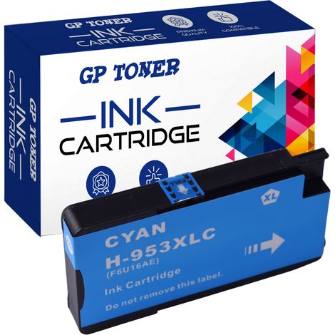 Cartouche d'encre pour imprimante HP H953XL C GP (1/4)