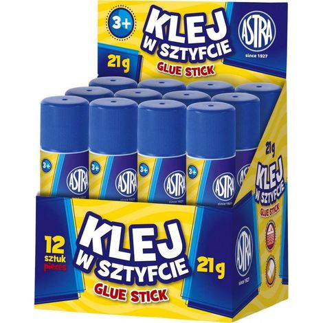 Bâtonnets de colle 21 g (12 pièces) astra