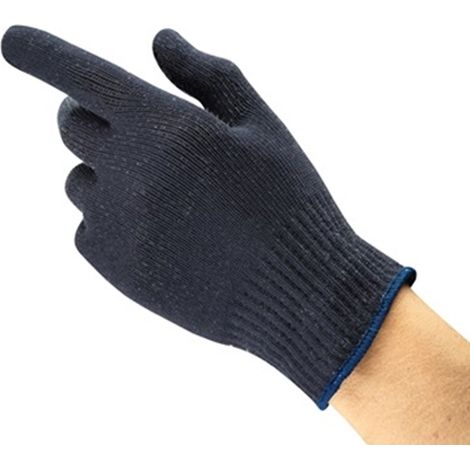 Gant anti-coupure Colortext Plus bleu nuit T9 - ANSELL - TX20A800CT9