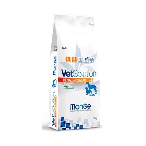 MONGE Vetsolution Dog rénale KG. 12 aliments séchés pour les chiens (1/2)