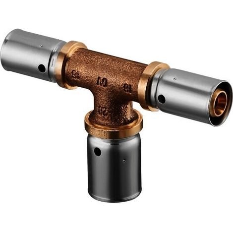Connettore a T crimpato Cofit PD con uscita centrale allargata 16 x 20 x 16 mm OVENTROP