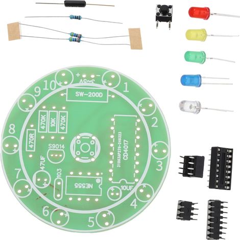 Kit de pratique soudure électronique DIY pour les principes du (1/5)
