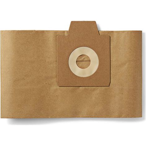 Nedis Staubsaugerbeutel / 10 Stück / Papier / Meist verkauft für: Electrolux / Nilfisk GD930 / Braun (1/3)