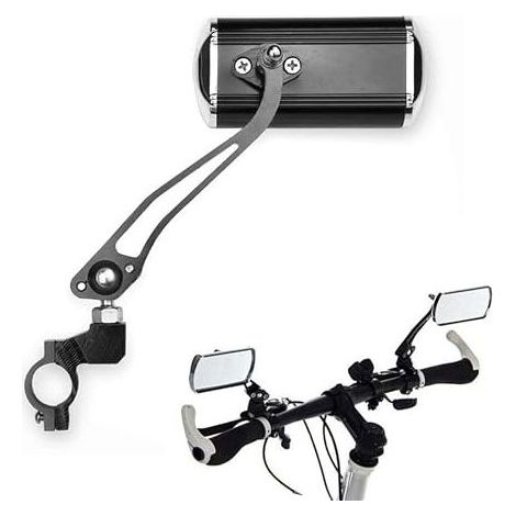 Specchio retrovisore moto manubrio regolabile, sicurezza, specchio per il ciclismo (1/5)