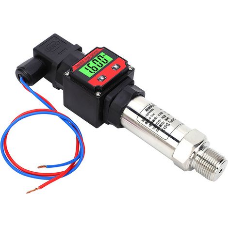 Diffusions-Silizium-Drucktransmitter mit digitaler LCD-Anzeige, hohe Genauigkeit, 24 V DC, 4–20 mA, 0–500 kPa (1/5)