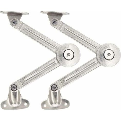 Set of 2 kitchen cupboard door damper brackets (1/4)