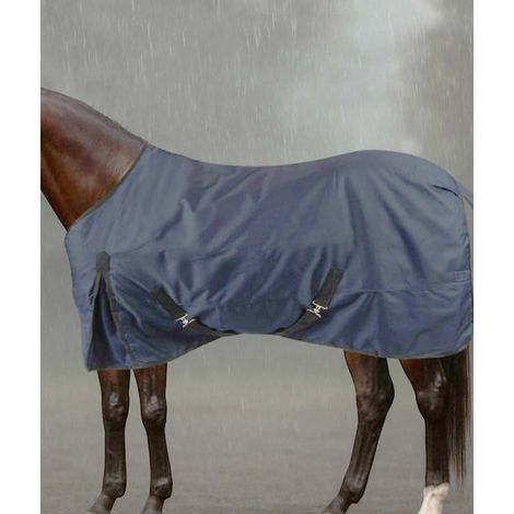 145 cm, BLU SCURO: Coperta da paddock per cavalli imbottitura 200 g tessuto esterno 1200 D modello Talise