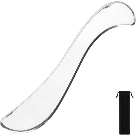 Gua-Sha-Massagemesser aus Edelstahl zur Muskelentspannung und Linderung von Müdigkeit – ideal für Rücken, Beine, Nacken und Gesicht (1/5)