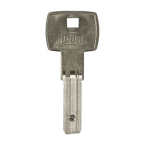 CHIAVE PUNZONATA CR IX5 ORIGINALE - OTTONE NICHELATO- 2 pezzi