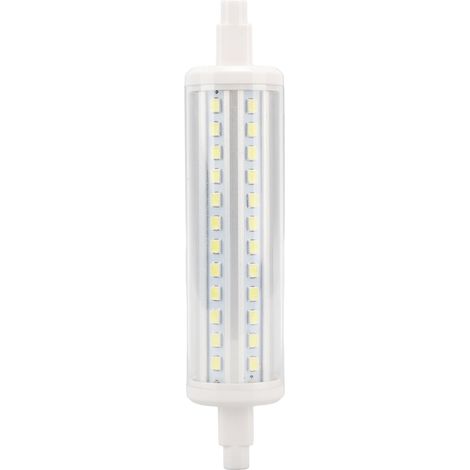 Ampoule LED R7s 10W 6000K, économie d'énergie, boîtier PC, Double extrémité, pour remplacement, 220V