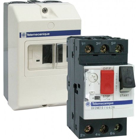 DISJONCTEUR MAGNETO-THERMIQUE 6 A 10A AVEC BOITIER RENSON