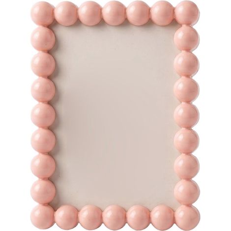 Cadre photo vert à poser ou accrocher bordure perlée décoration minimaliste moderne maison 10 x 15 cm (4 x 6 pouces) style unique (1/5)