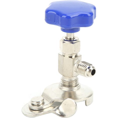 Réparation de climatisation automobile, outils de recharge de réfrigérant pour réfrigérateur, ouvre-bouteille de réfrigérant 337B R12 R134A, produit de recharge et de réparation de fuites, vanne d'ouv (1/5)