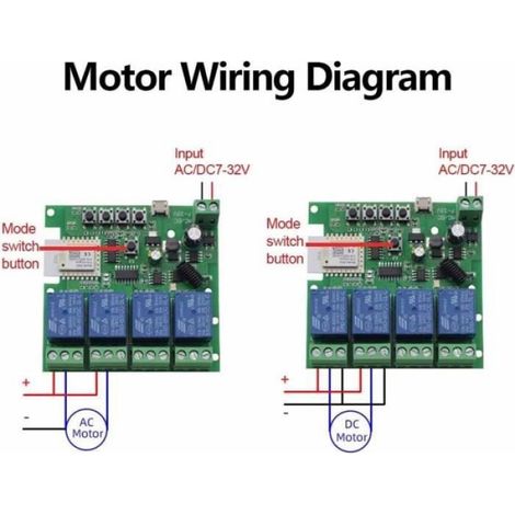 4 canaux 12 V Interlock automatique Module de minuterie intelligentFonctionne avec le hub Tuya Zigbee SmartThings Alexa Google Home (1/4)