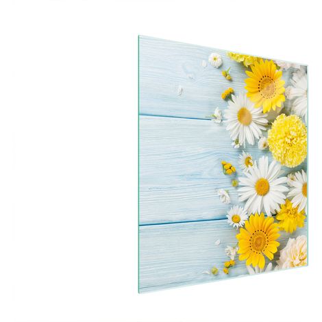 Glasschneidebrett 45x52 Kamille (1/5)