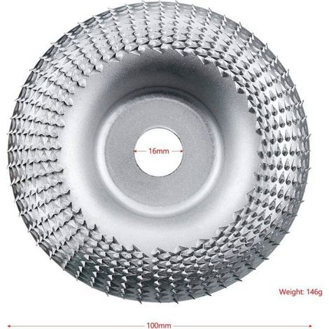 Disque Abrasif - - 100 mm - Acier Tungstène - Meuleuse d'Angle - 1 Disque de Ponçage (1/5)