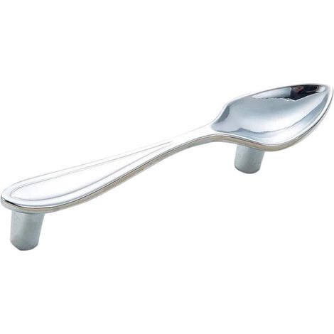 Poignée de meuble élégante en forme cuillère, bouton porte (1/5)