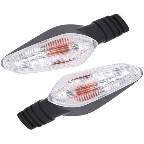 Par de intermitentes para Ducati Streetfighter 848 1099 Multistrada 1200 con lentes transparentes (1/5)