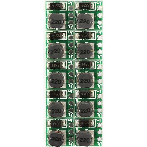 ZDETGU 10 Stück 1,5V 1,8V 2,8 3V 3,3,7 4,2V bis 5V DC-DC Aufwärtswandler Modul T64. (1/5)