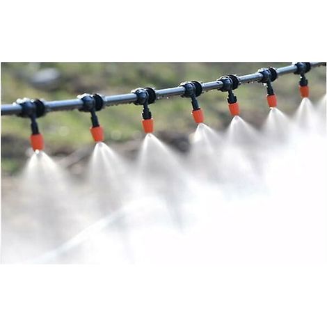 Spray de jardin extérieur, système de refroidissement par atomisation, kit d’irrigation automatique 4/7 (1/5)