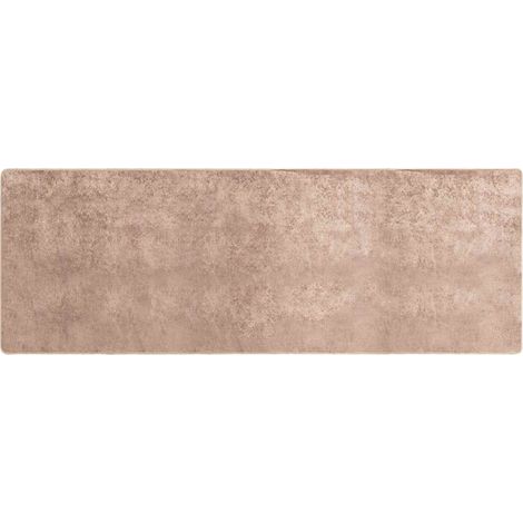 Teppichläufer MARSA Sand 100 x 250 cm Polyester und PVC vidaXL