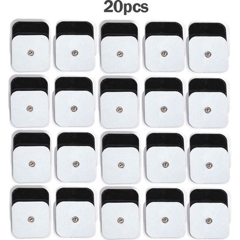 Self-adhesive gel electrode patches for digital electrode massage, acupuncture, TENS, and muscle relaxation (EMS) 05869